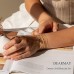 Gold Bracelets for Women Waterproof, 14K Real Gold Jewelry Sets for Women Trendy Thin Dainty Stackab