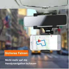 🔥HOT SALE NOW 49% OFF 🎁  -Telefonhalter für Auto-Rückspiegel