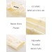 Men's Shiny Satin Dress Shirts Long Sleeve Button Down Silk Shirt with Bow Tie