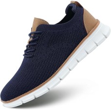 Mens Shoes Oxfords Lace-Up Lightweight Casual Walking Shoes Dress Shoes Fashion Sneakers Walking Sho
