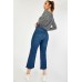 3/4 Leg Denim Jeans