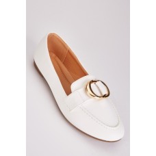 Bar Detail Slip On Loafers