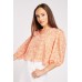 Buttoned Balloon Sleeve Blouse