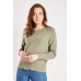 Casual Textured Knit Jumper