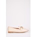 Chain Trim Slip On Loafers