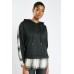 Checkered Contrast Hoodie