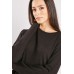 Chiffon Insert Back Contrasted Top