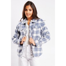 Chunky Fleece Lumber Shacket