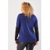 Colour Block Sateen Blouse