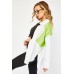 Contrasted Cotton Oversized Shirt