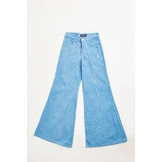 Corduroy Flared Cotton Trousers