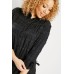 Crinkled Tie Up Sleeve Top