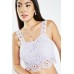Crochet Overlay Crop Top