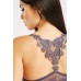 Crochet Racer Back Bra And Thong Set