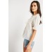 Crochet Ruffle Short Sleeve Top