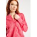 Crochet Trim Buttoned Blouse
