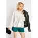 Crochet Trim Cotton Blouse