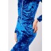 Crushed Velveteen Top And Bottoms Set