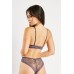 Cut Out Lace Bra And Brief Set