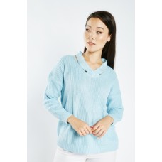 Cut Out Neck Knit Jumper