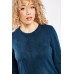 Dark Teal Thin Knit Top