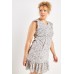Delicate Floral Print Dress