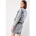 Denim Jacket And Skirt Set