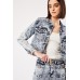 Denim Jacket And Skirt Set