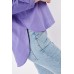 Dip Hem Front Pockets Shirt
