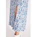 Ditsy Floral Side Slit Dress