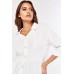 Elasticated Waist Panel Silky Blouse