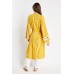 Embroidered Patch Tie Up Kimono
