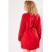 Embroidered Tunic Mini Dress