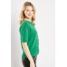 Encrusted Buttons Short Sleeve Top