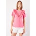 Encrusted Decorative Frill Top