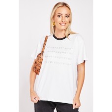 Encrusted Logo Top