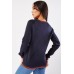 Encrusted Printed Sweatshirt