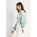 Fitted Sleeve Silky Blouse