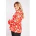 Floral Bell Long Sleeve Blouse