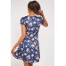Floral Print Swing Dress