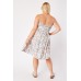 Floral Strappy Tiered Dress
