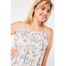 Floral Strappy Tiered Dress