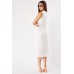 Fringed Hem Crochet Cotton Dress