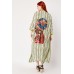 Geo Printed Open Front Longline Kimono