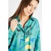 Graphic Print Oversized Shirt