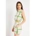 Grid Check Top And Shorts Set
