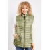 High Neck Quilted Gilet