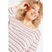Horizontal Striped Knitted Top