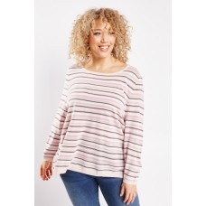 Horizontal Striped Knitted Top