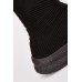 Knitted Pattern Sock Ankle Boots
